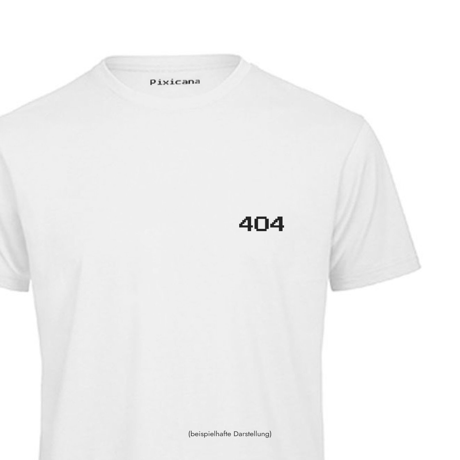 Motive: [Motiv: 404] Männer | T-Shirt, Rundhals, weiß, XL