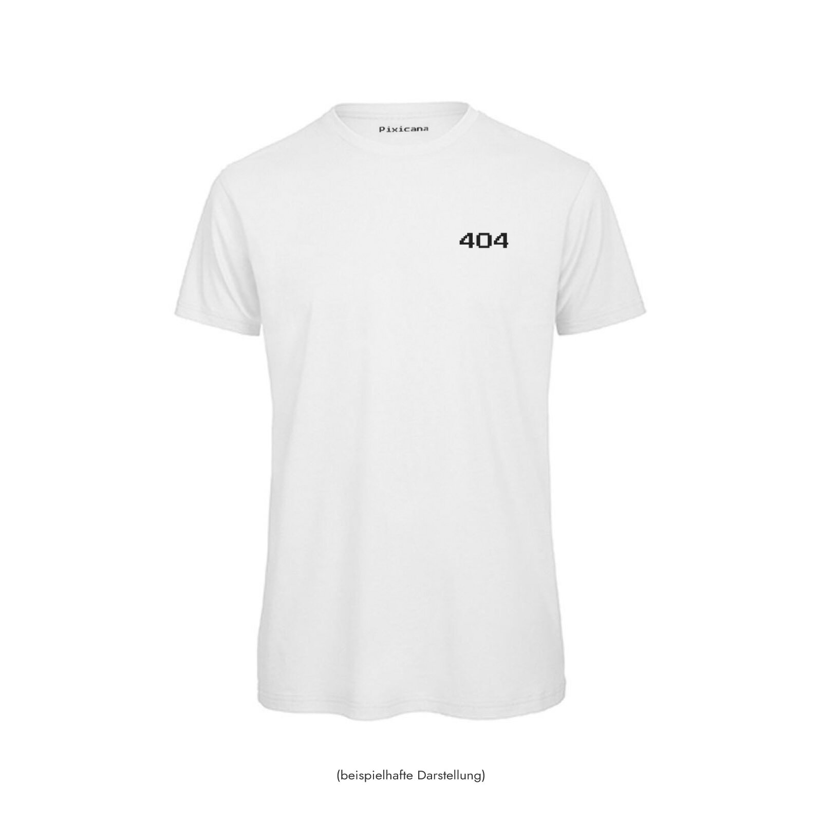 Motive: [Motiv: 404] Männer | T-Shirt, Rundhals, weiß, L