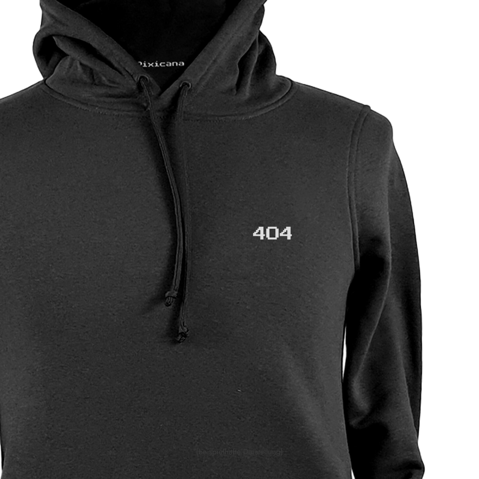 Motive: [Motiv: 404] Männer | Hoodie, schwarz, XL