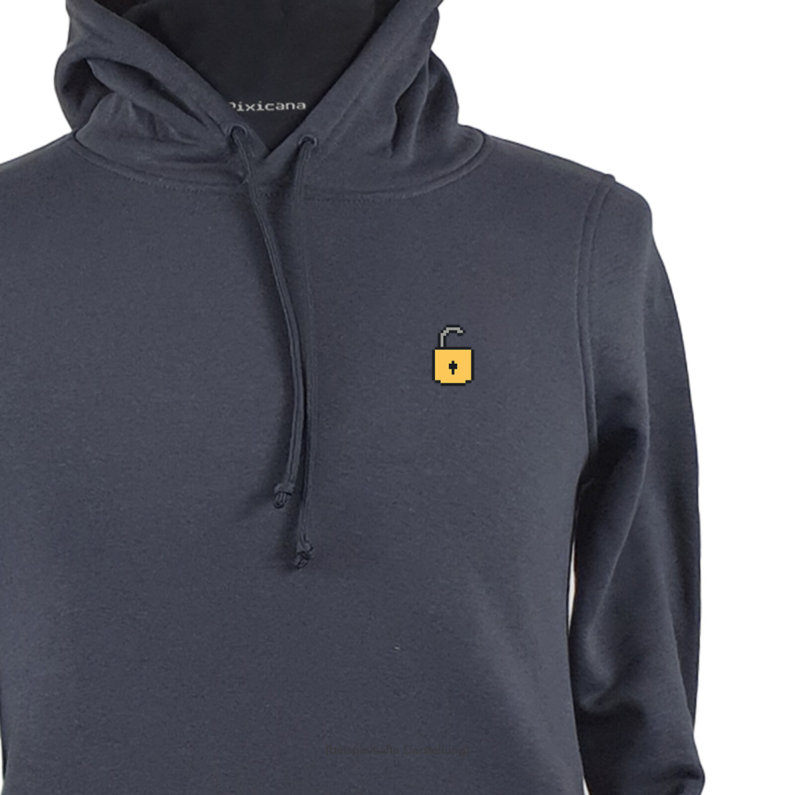 Motive: [Motiv: Schloss offen] Männer | Hoodie, asphalt, 3XL