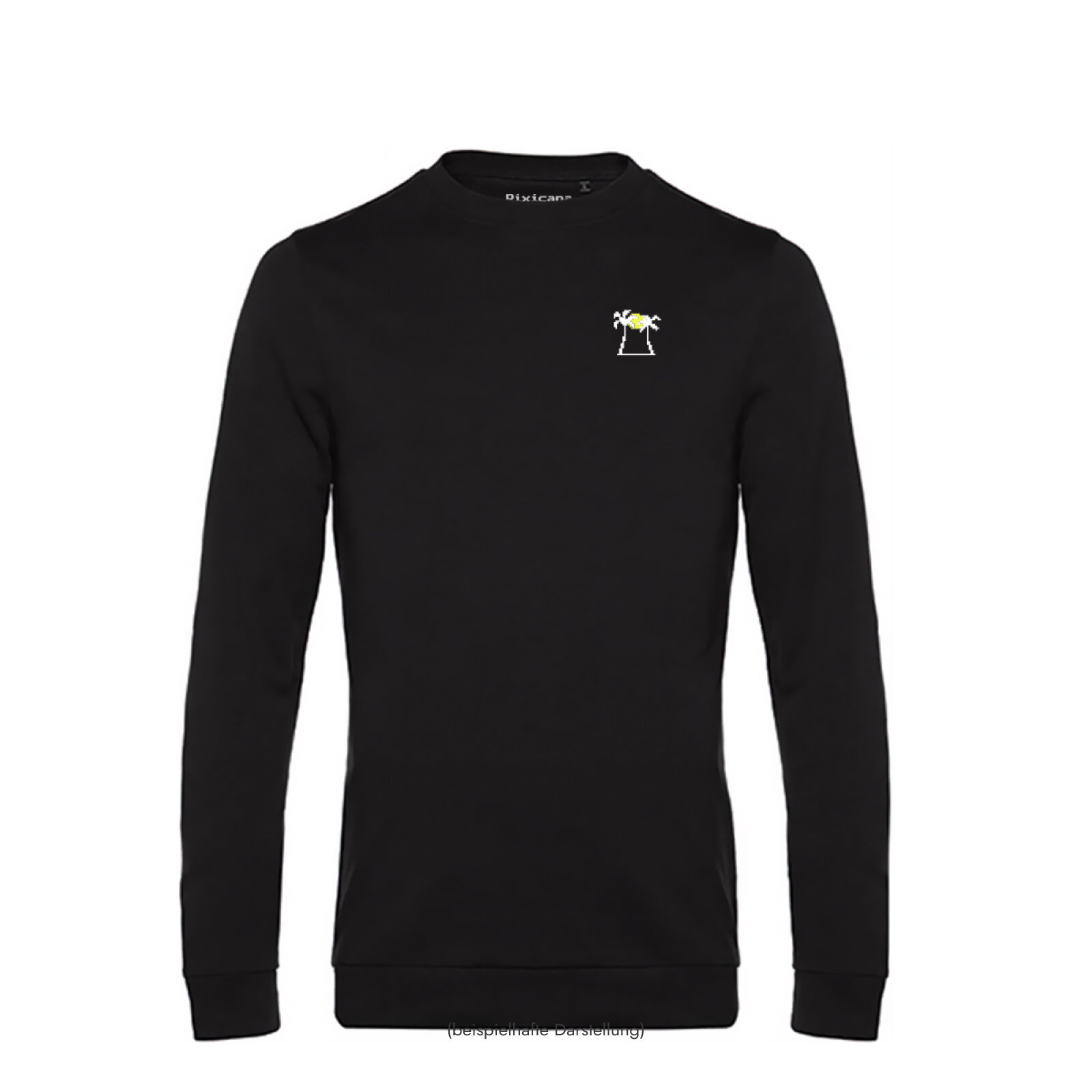 Motive: [Motiv: Strand] Männer | Sweatshirt, schwarz, 3XL