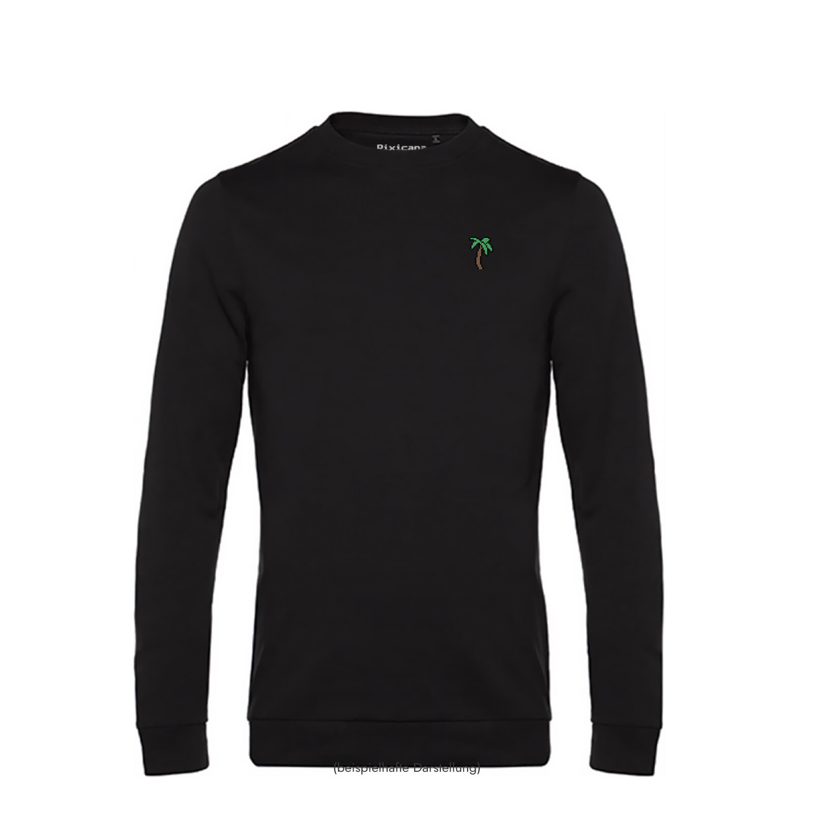 Motive: [Motiv: Palme] Männer | Sweatshirt, schwarz, L