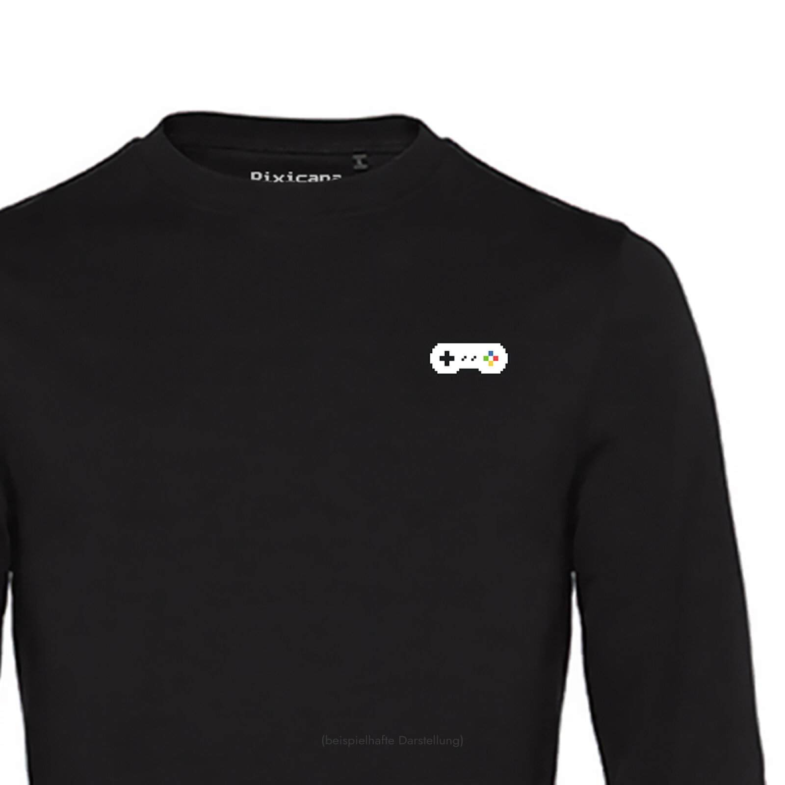 Motive: [Motiv: Gamepad] Männer | Sweatshirt, schwarz, L