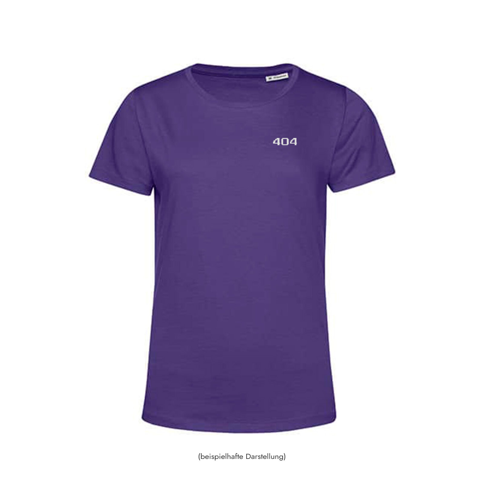 Motive: [Motiv: 404] Frauen | T-Shirt, Rundhals, lila, S