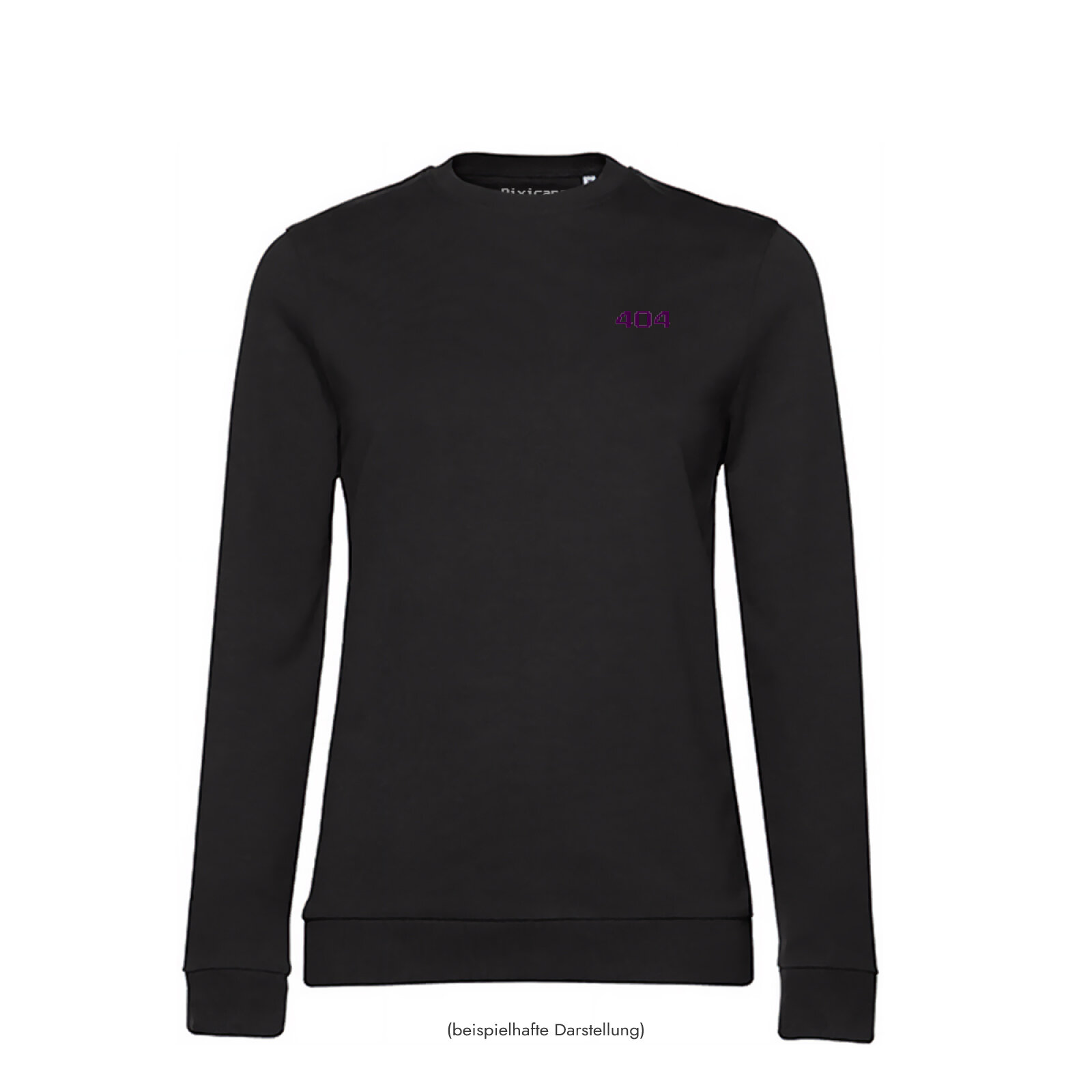 Motive: [Motiv: 404] Frauen | Sweatshirt, schwarz, M