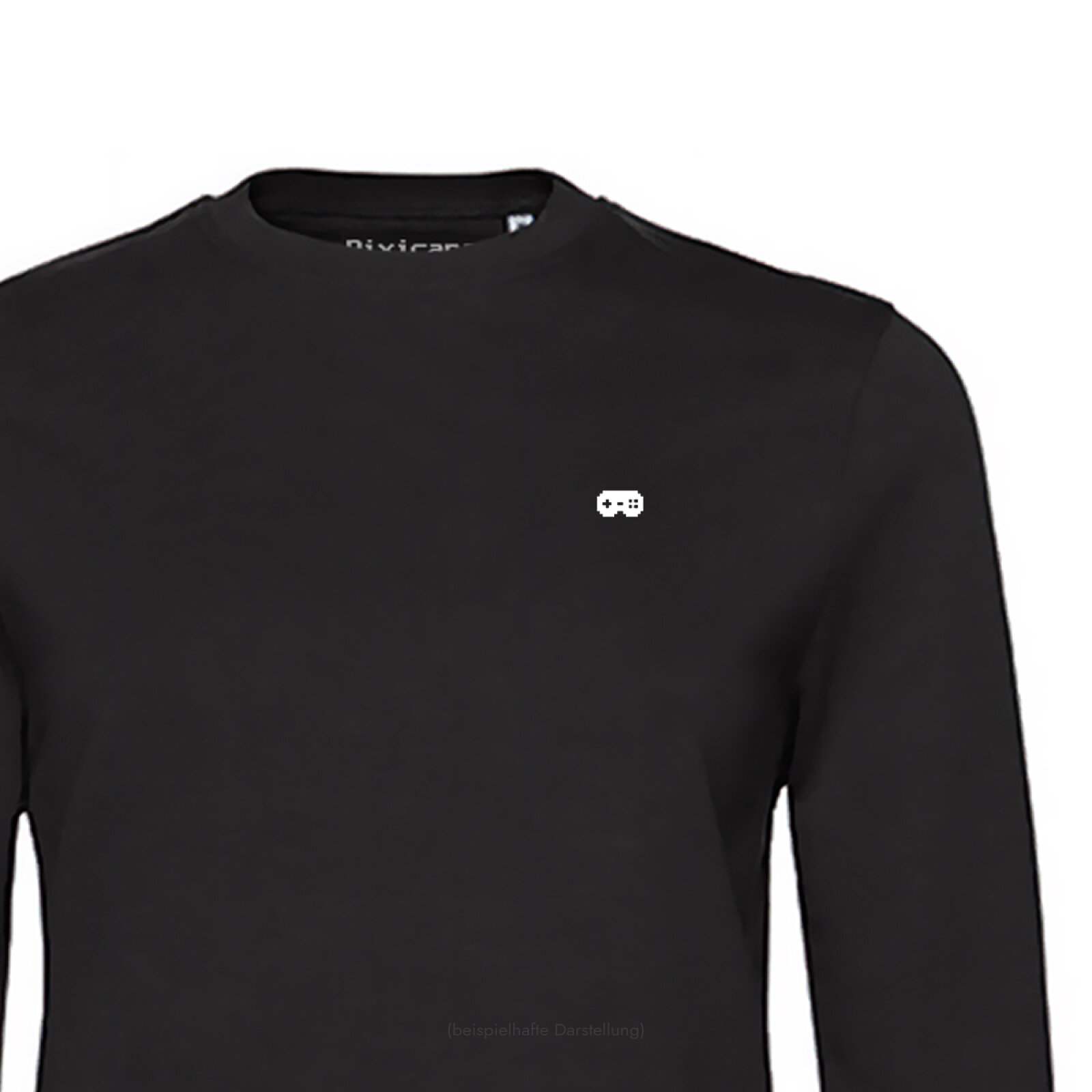 Motive: [Motiv: Classic Gamepad] Frauen | Sweatshirt, schwarz, XL